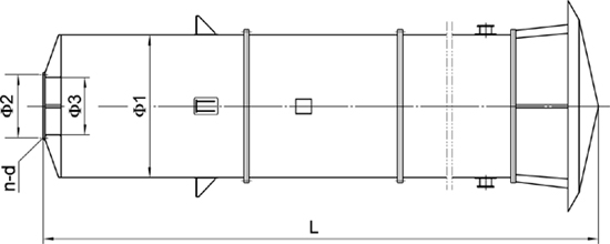 JD-GGX型高爐鼓風(fēng)機(jī)放風(fēng)閥消聲器